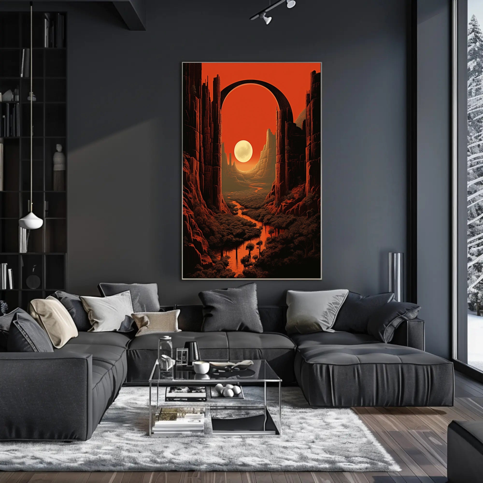 The Enchanted Canyon Poster PosterGoat