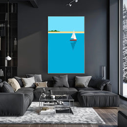 Tranquil Sail Poster PosterGoat