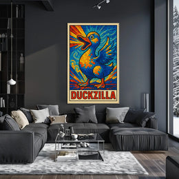 Duckzilla Poster