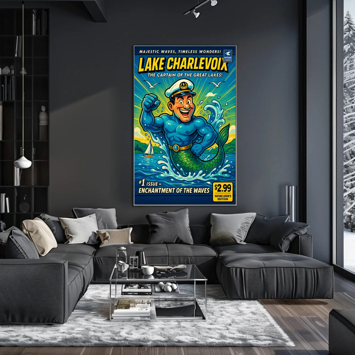Lake Charlevoix The Captain Of The Poster
