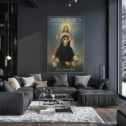 Divine Mercy The Life and Legacy of St. Faustina Kowalska Poster
