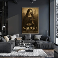 Saint Brigid Of Ireland Poster
