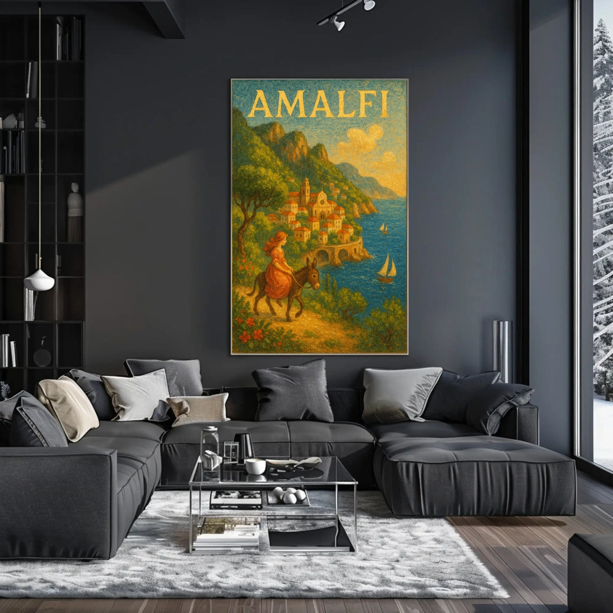 Amalfi A Scenic Journey Poster