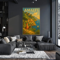 Amalfi A Scenic Journey Poster