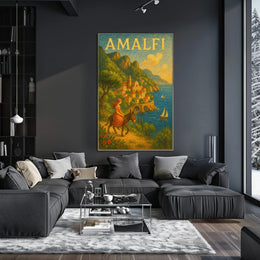 Amalfi A Scenic Journey Poster