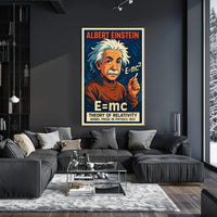 Albert Einstein Theory Of Relativity Poster