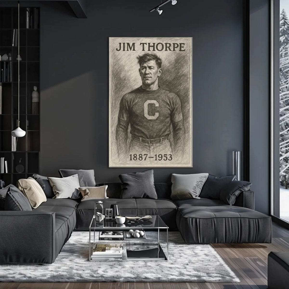 Jim Thorpe A Legendary Athlete Poster