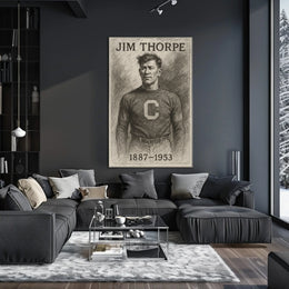 Jim Thorpe A Legendary Athlete Poster