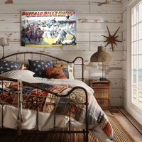 Buffalo Bills Wild West Show Poster Vintage Wall Art