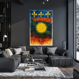 Vibrant Heraldry Poster