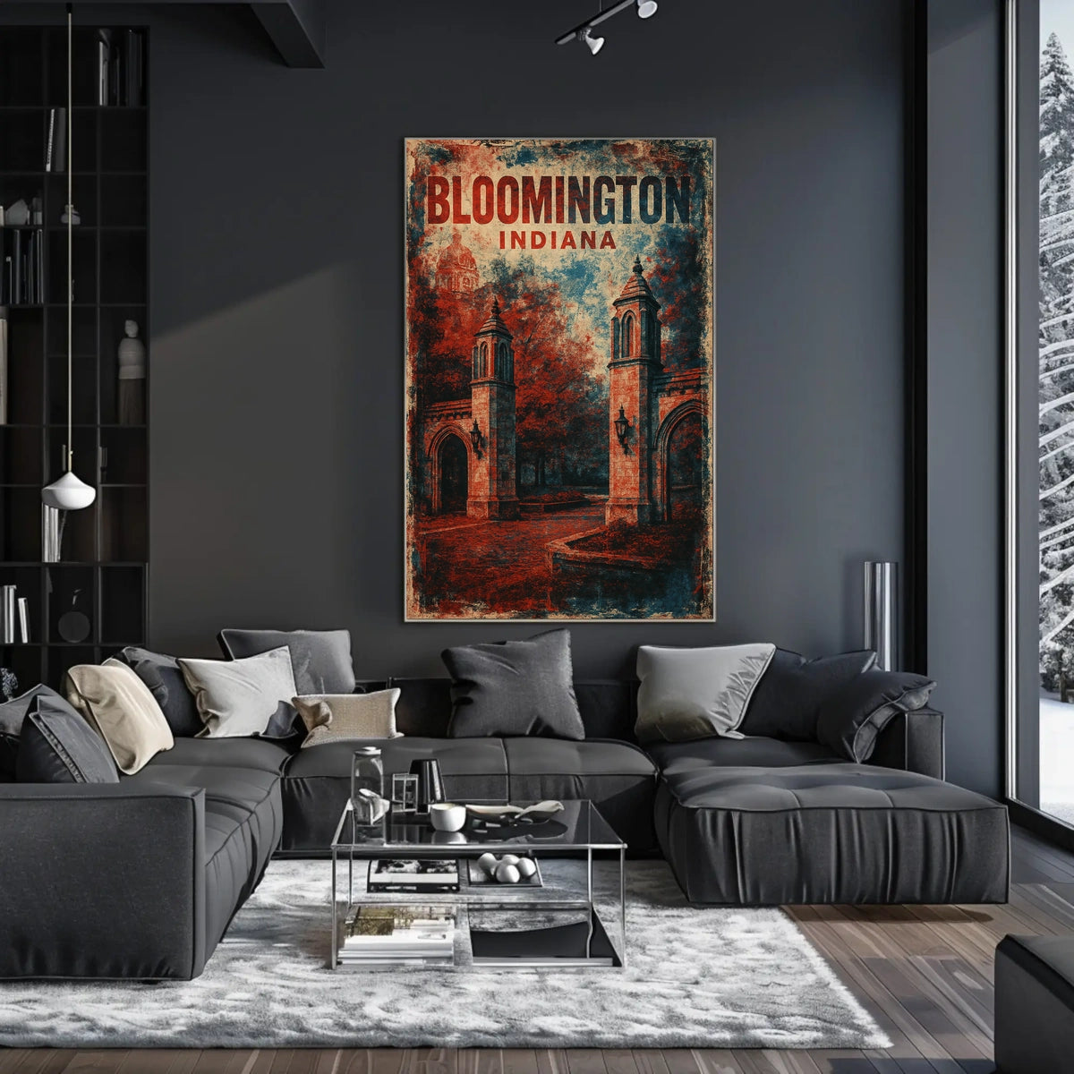 Bloomington, Indiana Poster