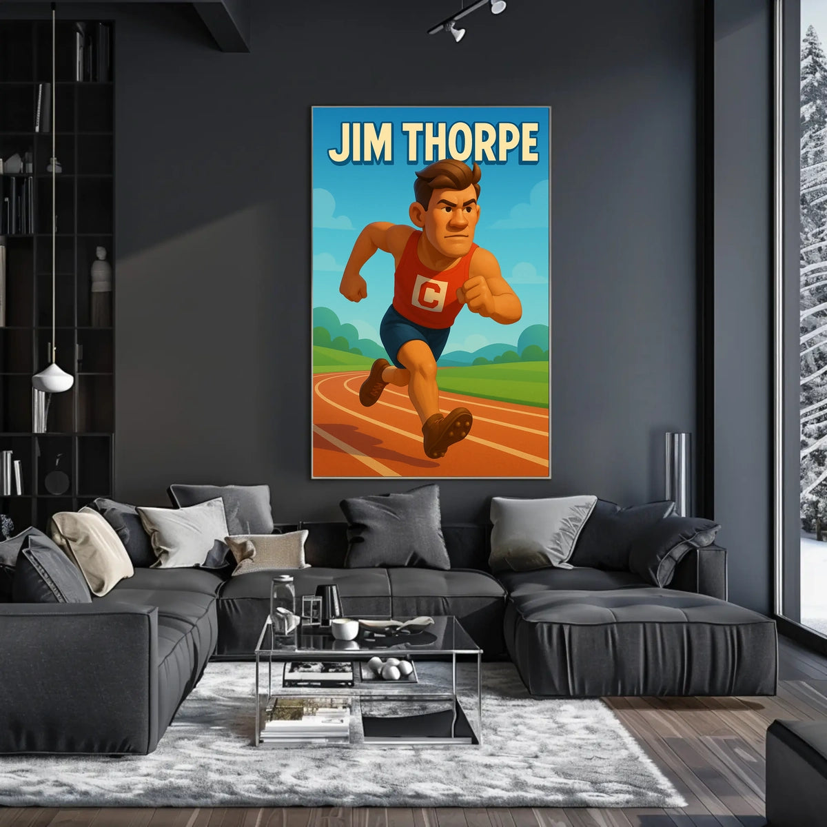 Jim Thorpe Athletic Legend Poster