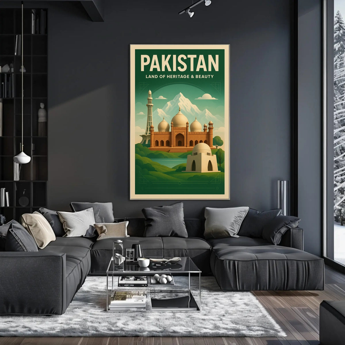 Pakistan Land of Heritage Beauty Poster