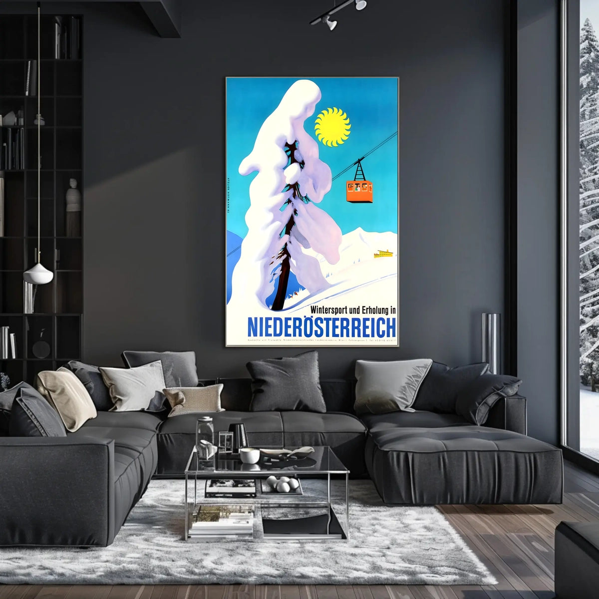 Winter Sports in Niederösterreich Poster
