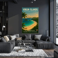 Discover The Virgin Islands Poster