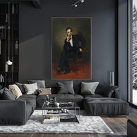 Abraham Lincoln Full Body Standing Photo Poster PosterGoat