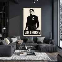 Jim Thorpe Legendary Athlete Poster