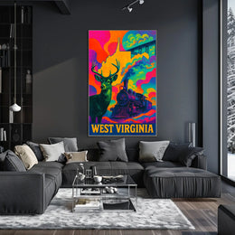 West Virginia Wonders Poster