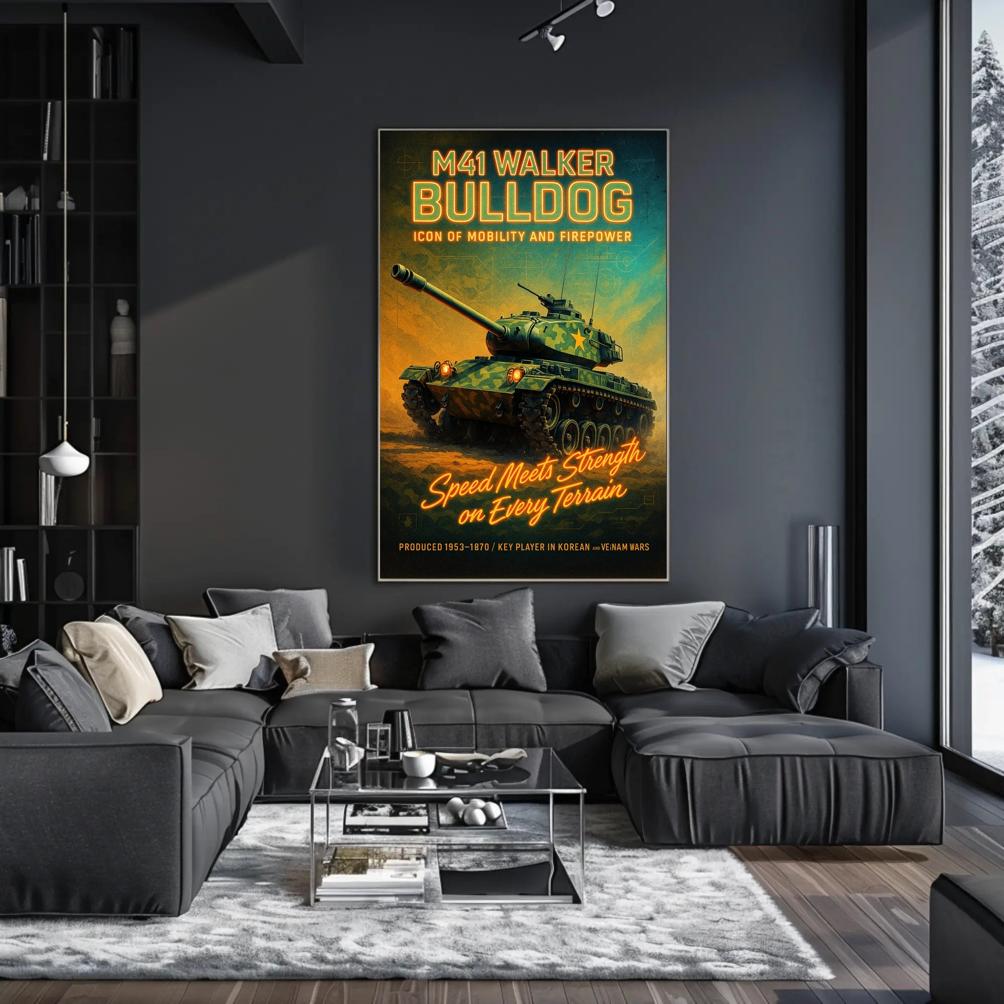 M41 Walker Bulldog Poster PosterGoat