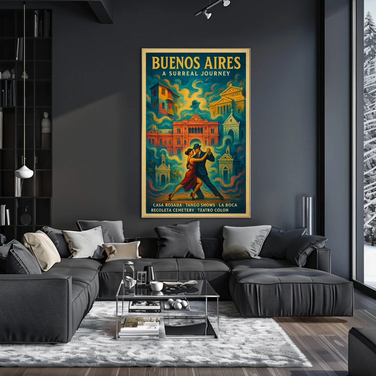 Buenos Aires A Surreal Journey Poster