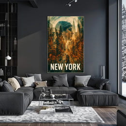 New York Cityscape Poster