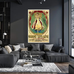 Madame Sans-Gêne Historical Theatre Art Poster