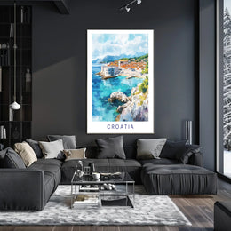 Scenic Croatia Poster