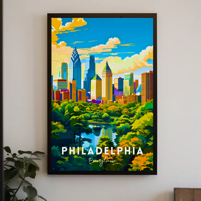 Philadelphia Travel Poster