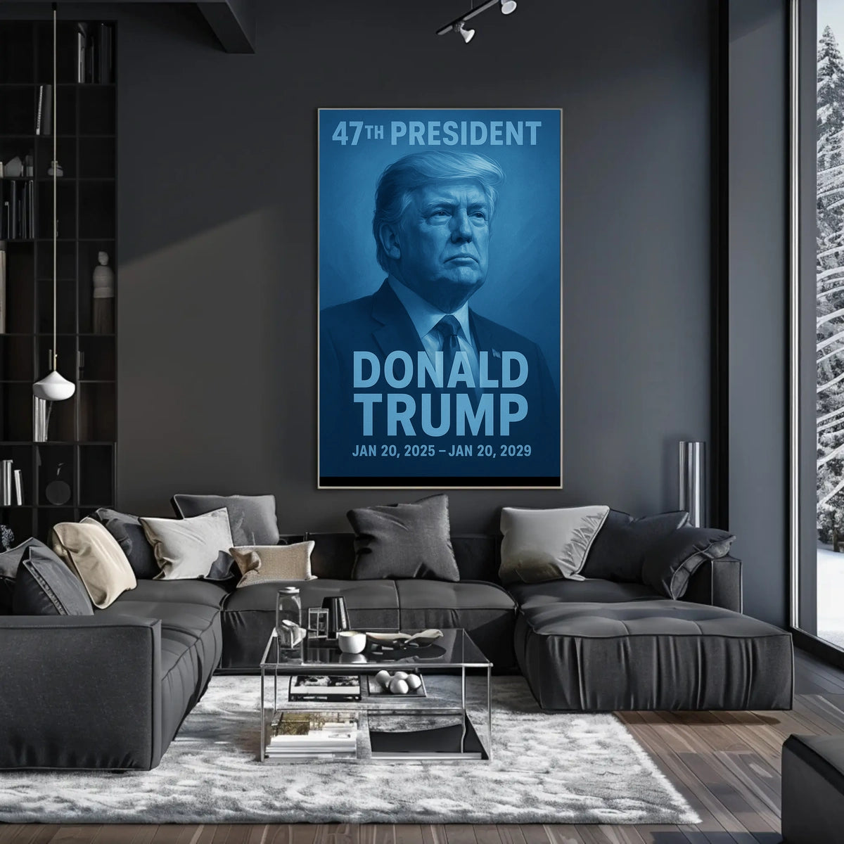 Donald Trump 47th President Poster