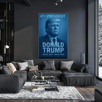 Donald Trump 47th President Poster