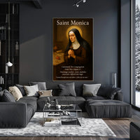 Saint Monica Poster PosterGoat