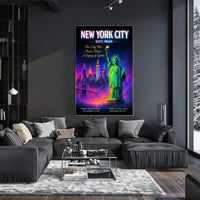 New York City A Legacy of Lights Poster PosterGoat