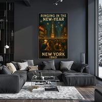 Ringing in the New Year New York 1940 Poster