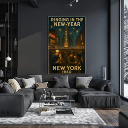 Ringing in the New Year New York 1940 Poster