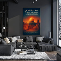 Jerusalem Sacred Harmony: Cultural or Heritage Poster