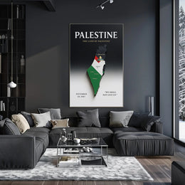 The Land of Palestine Poster PosterGoat