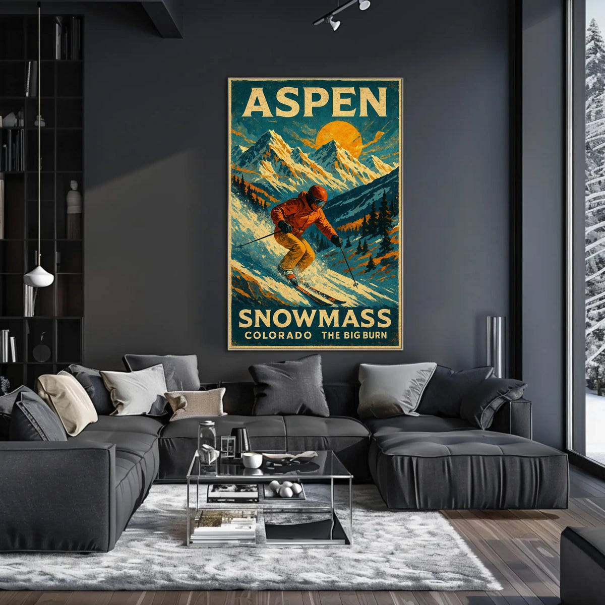 Aspen Snowmass Adventure Poster