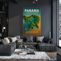 Panama Canal Gateway of the World Poster