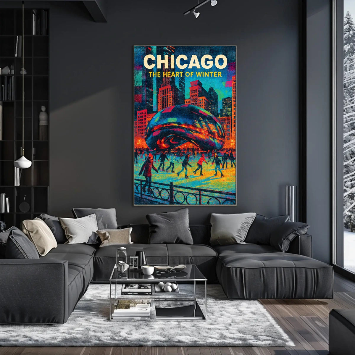 Chicago The Heart of Winter Poster