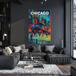 Chicago The Heart of Winter Poster