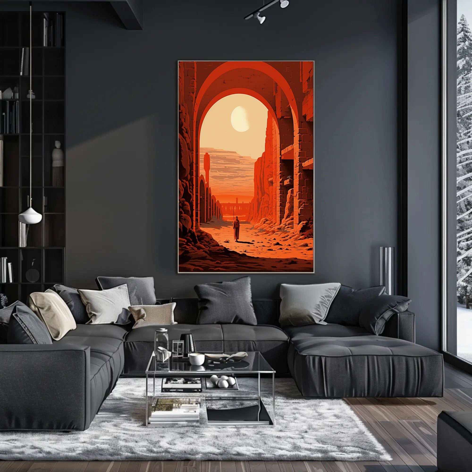 Journey Through The Arches Poster PosterGoat