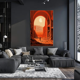 Journey Through The Arches Poster PosterGoat