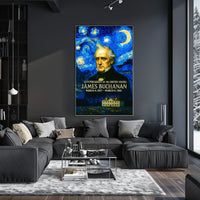 James Buchanan 15th President of the United States Presidential Masterpiece Series Poster
