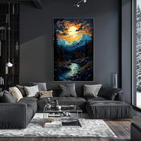 Aye Mystical Landscape Poster