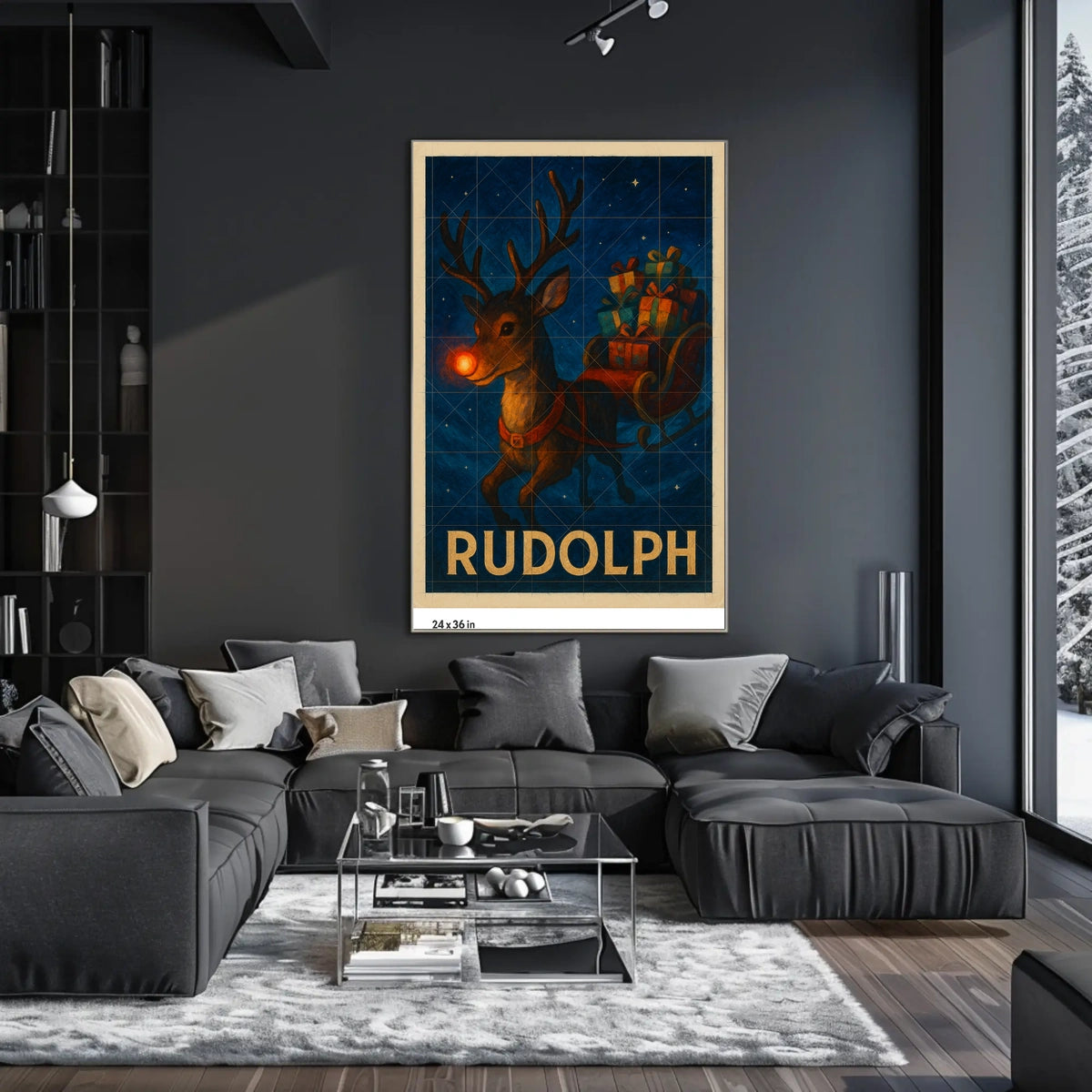 Rudolph The Red-Nosed Reindeer Poster