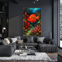Vibrant Underwater World Poster PosterGoat