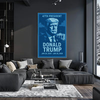 Donald Trump 47th President Poster