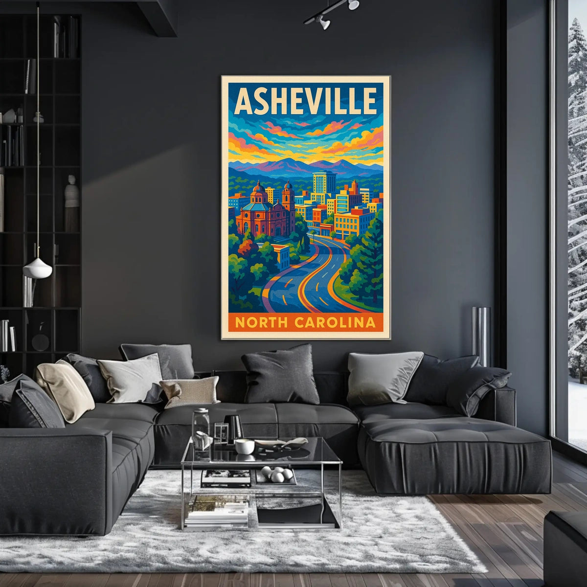 Asheville, North Carolina Poster