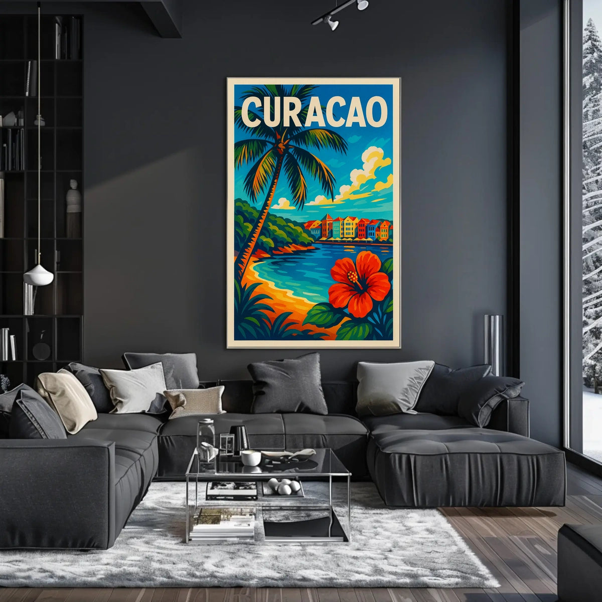 Curacao Island Paradise Poster
