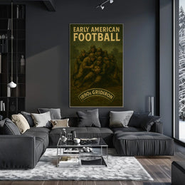 Early American Football Poster